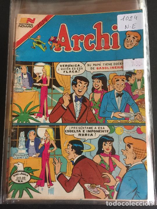 Tebeos: NOVARO ARCHI SERIE AGUILA NUMERO 1024 NORMAL ESTADO