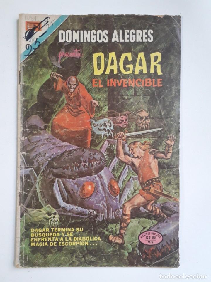 Tebeos: Domingos alegres n&ordm; 1051 - Dagar el invencible! - original editorial Novaro - Foto 1