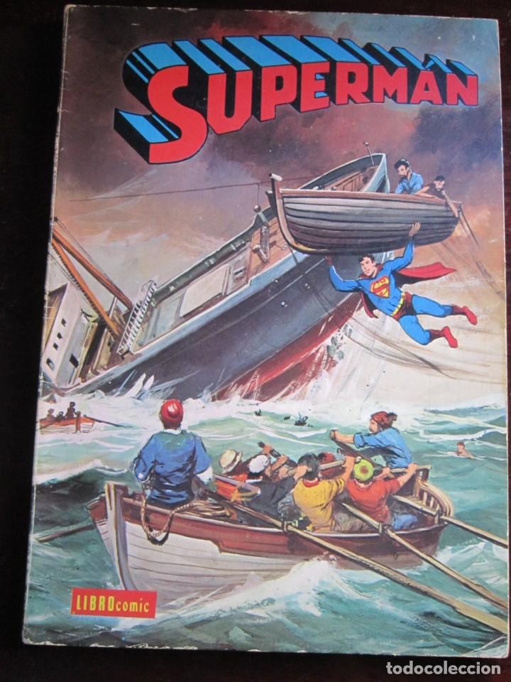 SUPERMAN LIBRO COMIC TOMO XXVIII 28 EDITORIAL NOVARO 1977 (Tebeos y Comics - Novaro - Superman)