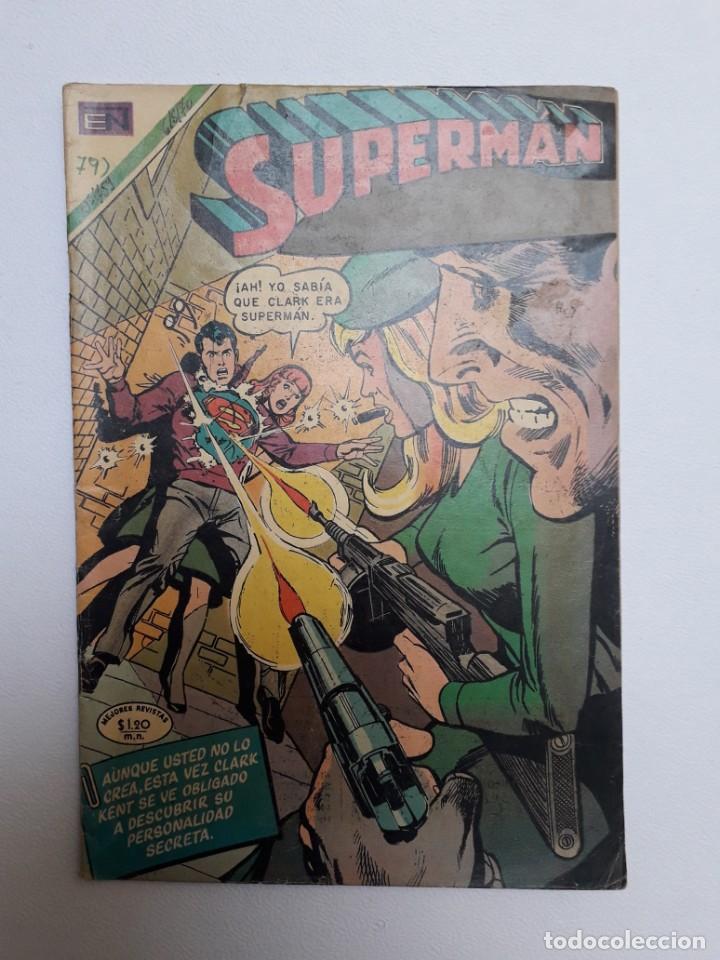 Tebeos: Superm&aacute;n n&ordm; 759 - original editorial Novaro - Foto 1