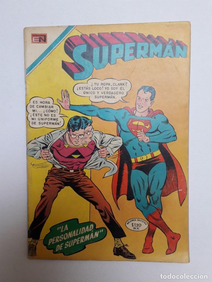 Tebeos: Superm&aacute;n n&ordm; 740 - original editorial Novaro - Foto 1