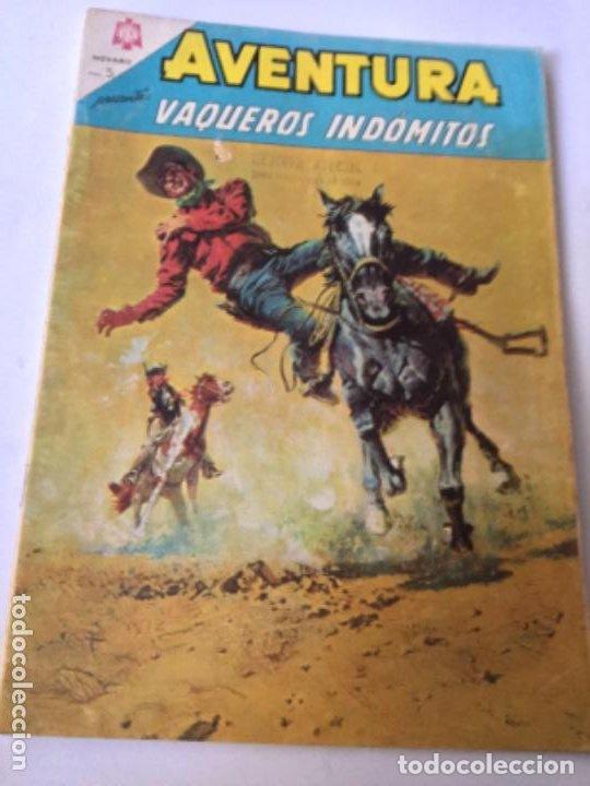 Tebeos: Aventura - vaqueros ind&oacute;mitos - num. 378 - 1965 - Foto 1