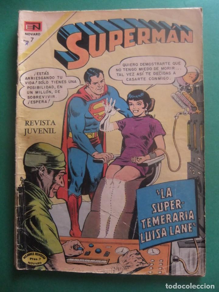 Tebeos: SUPERMAN N&ordm; 833 EDITORIAL NOVARO - Foto 1