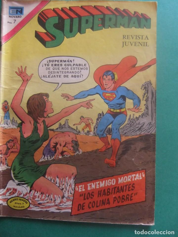 Tebeos: SUPERMAN N&ordm; 889 EDITORIAL NOVARO - Foto 1