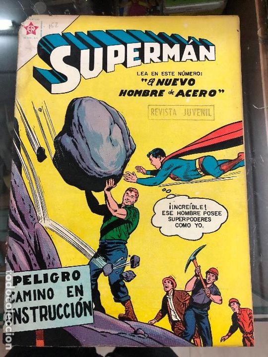 Tebeos: COMIC ORIGINAL NOVARO SERIE SUPERMAN N &ordm; 152 - Foto 1