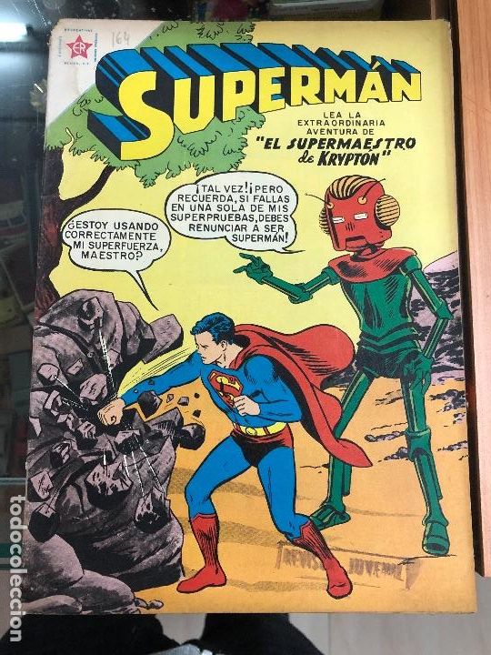 Tebeos: COMIC ORIGINAL NOVARO SERIE SUPERMAN N &ordm; 164 - Foto 1