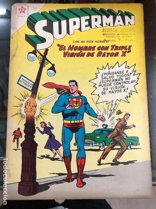 Tebeos: COMIC ORIGINAL NOVARO SERIE SUPERMAN N &ordm; 170 - Foto 1