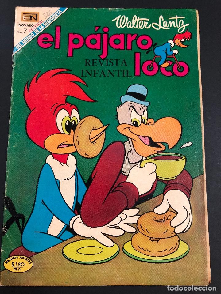 Tebeos: COMIC EDITORIAL NOVARO SERIE EL PAJARO LOCO N&ordm; 326 - Foto 1