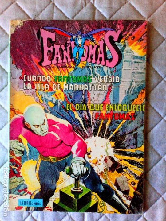 Tebeos: Fantomas N&ordm; 7 Libroc&oacute;mic NOVARO DIF&Iacute;CIl - Foto 1