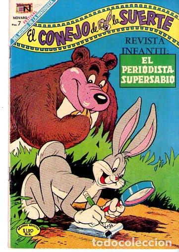 Tebeos: Novaro El conejo de la suerte N&ordm; 320 - Foto 1
