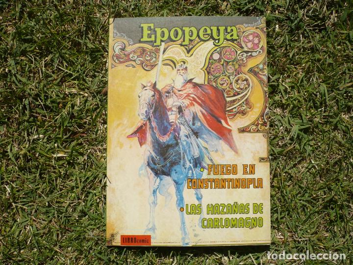 Tebeos: EPOPEYA. Lote Tres Libro C&oacute;mic Novaro. - Foto 3