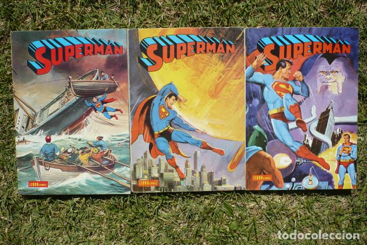 Tebeos: Superman. Lote Tres Libro C&oacute;mic Novaro. - Foto 1