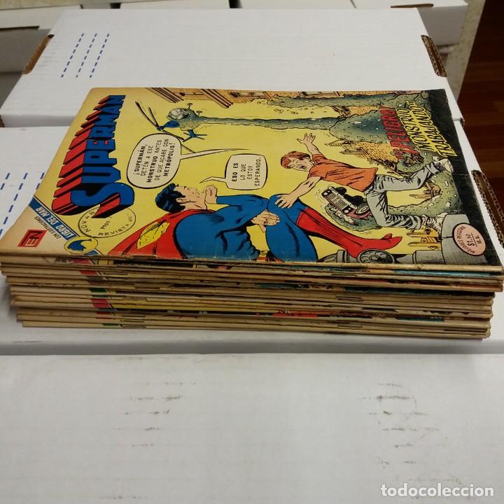 Tebeos: Superman Lote 22 ejemplares Novaro - Foto 2