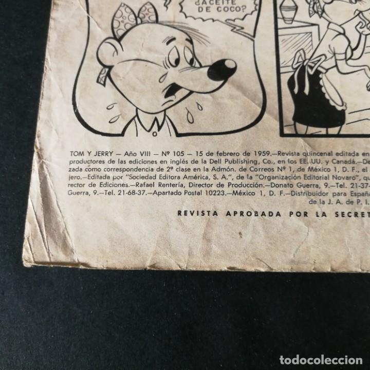 Tebeos: Tom y Jerry n&ordm; 105 Editorial Novaro - Foto 3