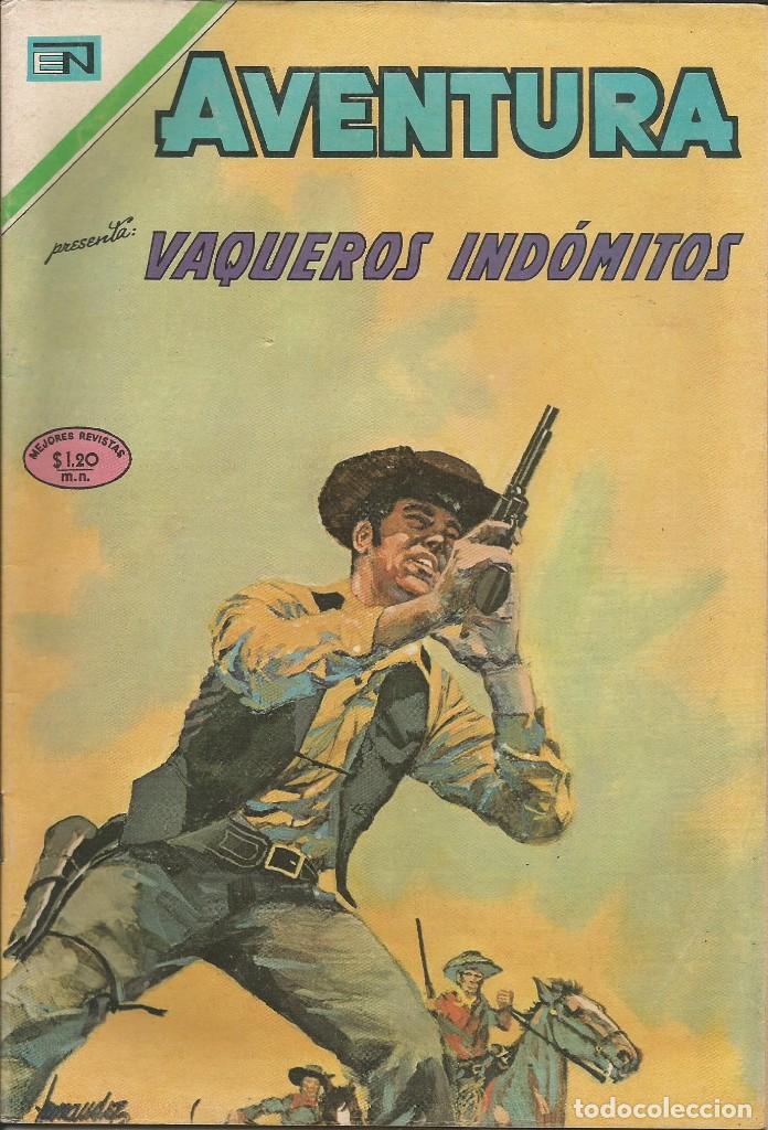 AVENTURA VAQUEROS IND'OMITOS NUMERO 648 1970 LEER DESCRIPCIÓN (Tebeos y Comics - Novaro - Aventura)