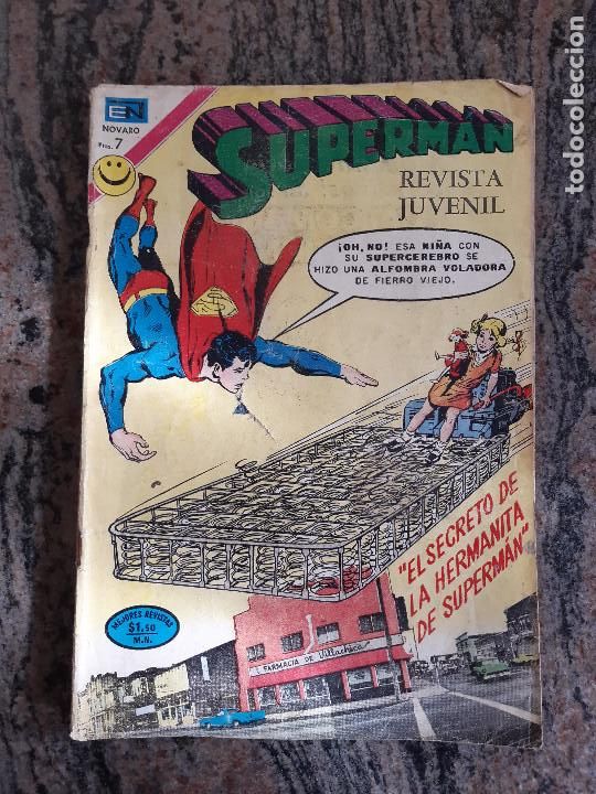 Tebeos: COMIC SUPERMAN NUMERO 884. EDICIONES NOVARO 1972. - Foto 1
