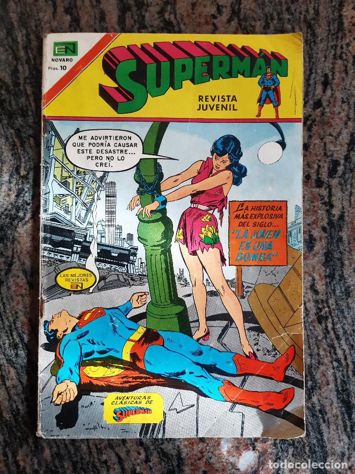 Tebeos: COMIC SUPERMAN NUMERO 993. EDICIONES NOVARO 1974. - Foto 1