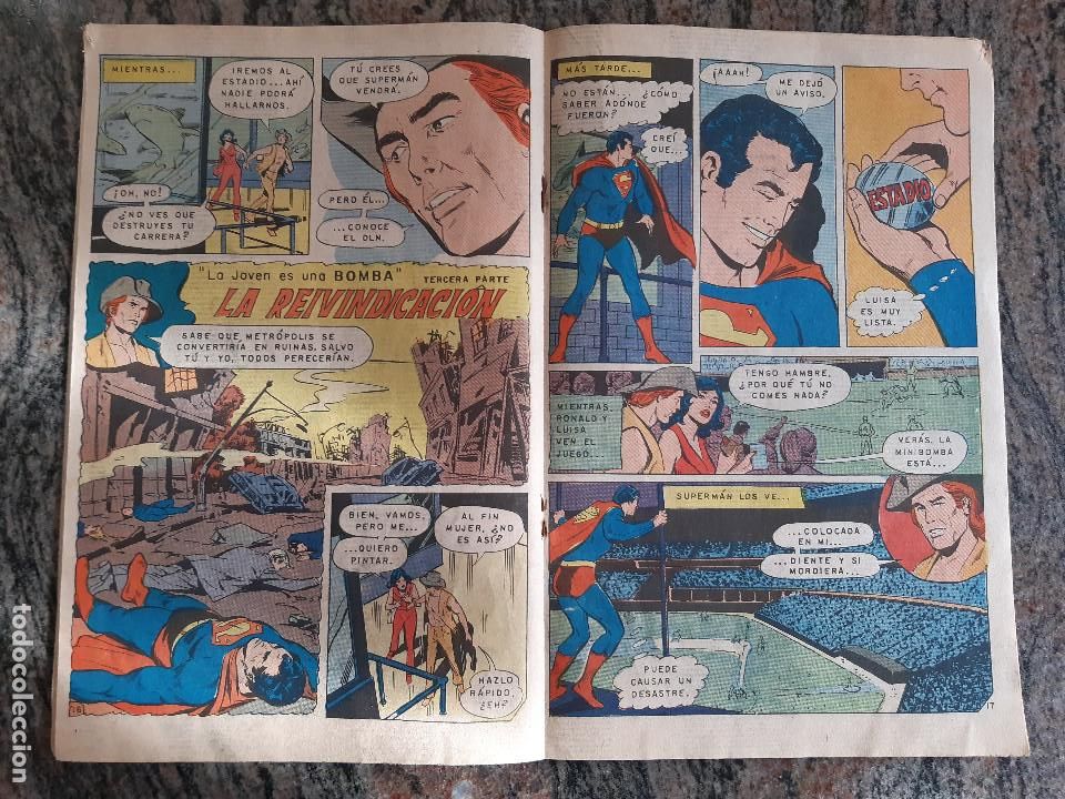 Tebeos: COMIC SUPERMAN NUMERO 993. EDICIONES NOVARO 1974. - Foto 3