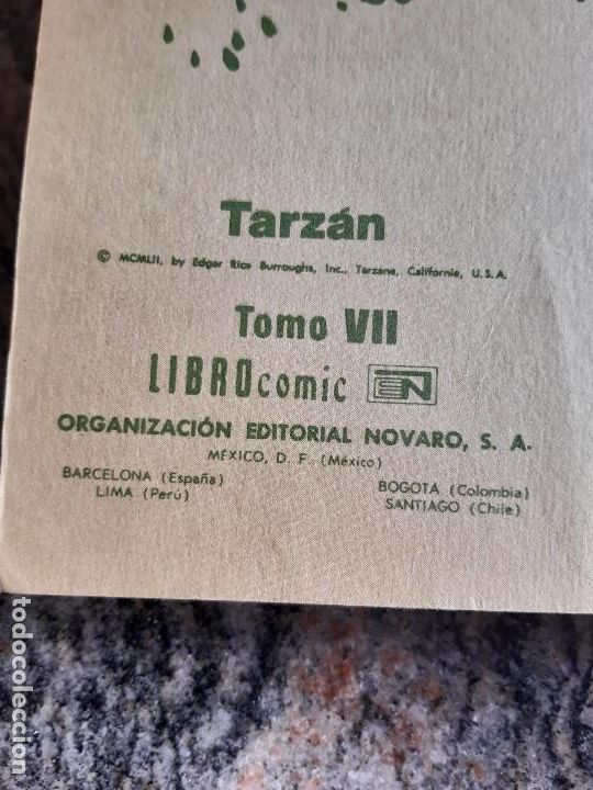 Tebeos: COMIC TARZAN. LIBROCOMIC NUMERO VII. 1974 - Foto 3