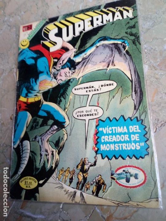 Tebeos: Superm&aacute;n N&ordm; 869 NOVARO - Foto 1