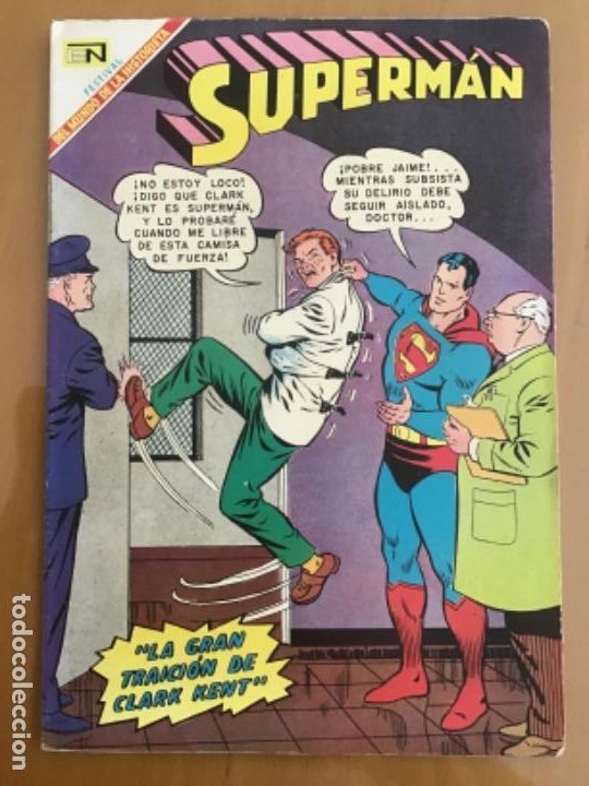 SUPERMAN, Nº 700. EDITORIAL NOVARO, 1969. LA GRAN TRAICION DE CLARK KENT (Tebeos y Comics - Novaro - Superman)