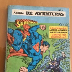 Tebeos: SUPERMAN. EDITORIAL NOVARO. ALBUM DE AVENTURAS, Nº 5. SERIE AGUILA NUMEROS 1106, 1128, 1192. Lote 231884140