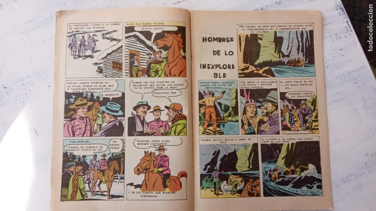 Tebeos: REY DE LA POLIC&Iacute;A MONTADA N&ordm; 19 - 1969 - Foto 3