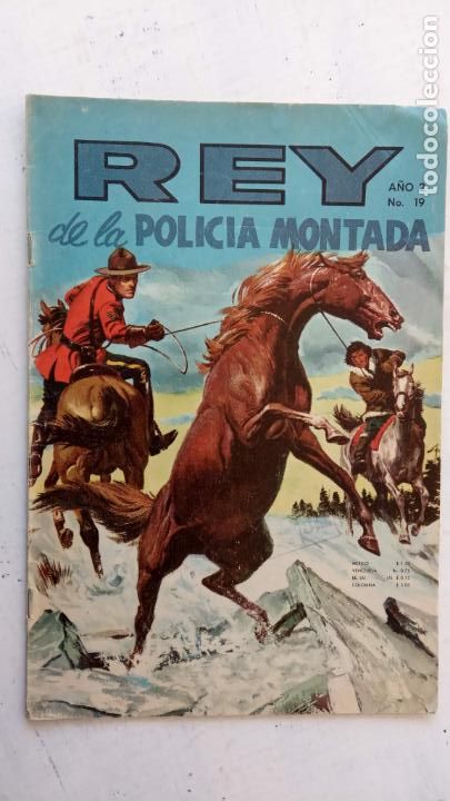 Tebeos: REY DE LA POLIC&Iacute;A MONTADA N&ordm; 19 - 1969 - Foto 1