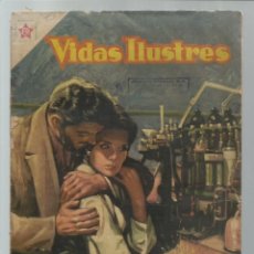 Tebeos: VIDAS ILUSTRES 5: MADAME CURIE, DESCUBRIDORA DEL RADIO, 1956, NOVARO