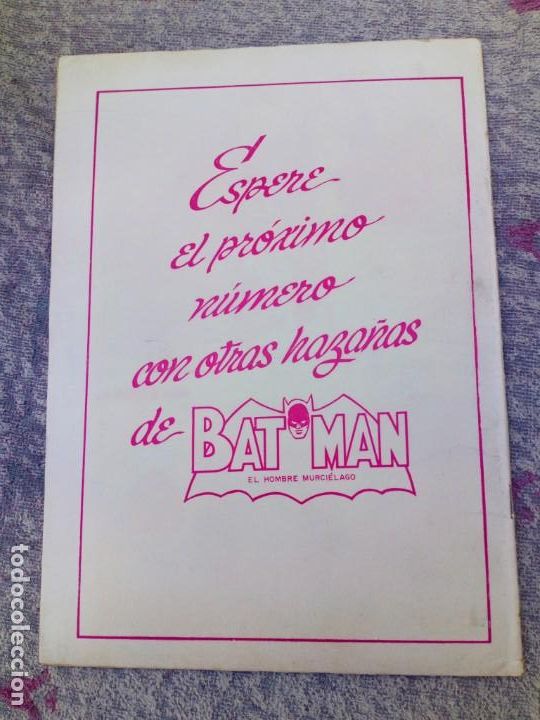 Tebeos: Batman N&ordm; 218 NOVARO DIF&Iacute;CIL - Foto 2