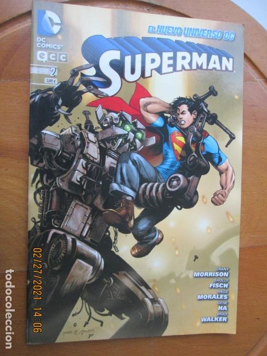 Tebeos: SUPERMAN EL NUEVO UNIVERSO DC COMICS N&ordm; 2 - Foto 1