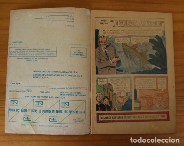 Tebeos: DOMINGOS ALEGRES 936 BORIS KARLOFF. NOVARO 1972 - Foto 2