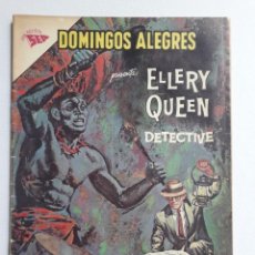 Tebeos: ELLERY QUEEN Nº 3 - DOMINGOS ALEGRES Nº 474 - ORIGINAL EDITORIAL NOVARO. Lote 248203260
