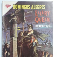 Tebeos: ELLERY QUEEN Nº 2 - DOMINGOS ALEGRES Nº 444 - ORIGINAL EDITORIAL NOVARO. Lote 248203455