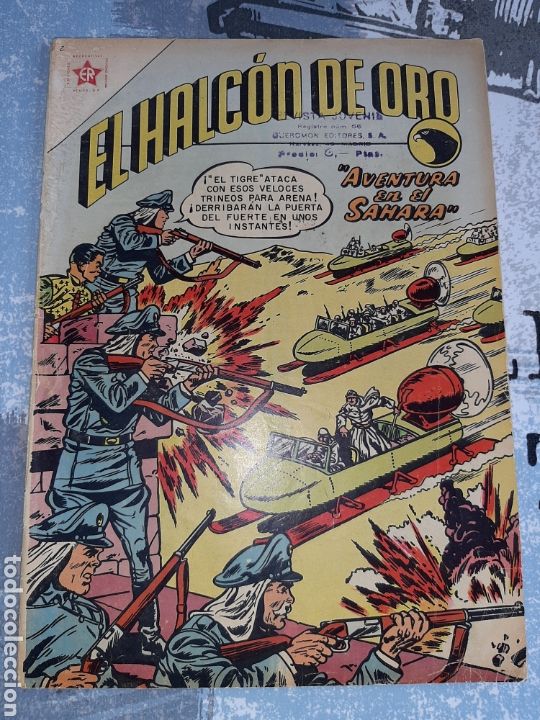 Tebeos: El Halc&oacute;n de Oro n&deg;2, Novaro 1958 - Foto 1