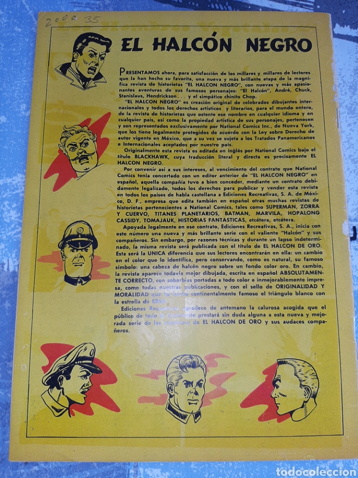 Tebeos: El Halc&oacute;n de Oro n&deg; 1, Novaro - Foto 2