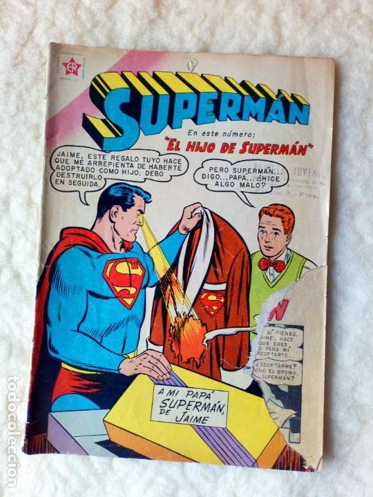 Tebeos: Superm&aacute;n N&ordm; 204 NOVARO - Foto 1