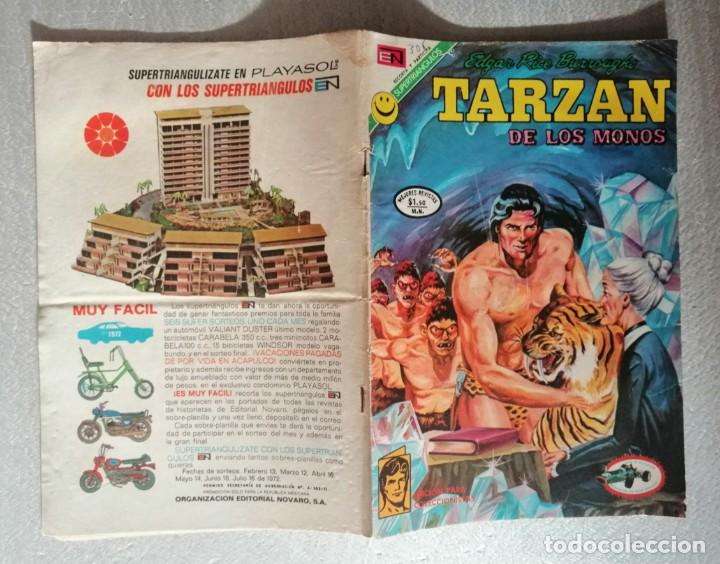 Tebeos: TARZAN DE LOS MONOS N&ordm; 306 - EN PODER DE LOS CAN&Iacute;VALES - NOVARO 1972 - Foto 2