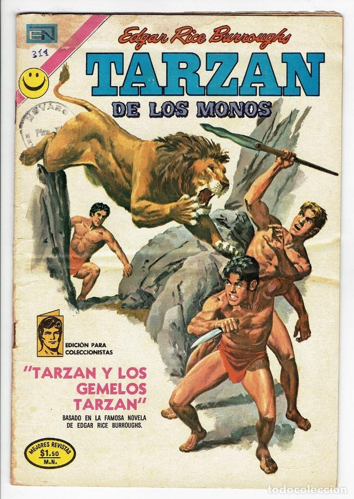 Tebeos: TARZAN DE LOS MONOS N&ordm; 311 - NOVARO 1972 - Foto 1