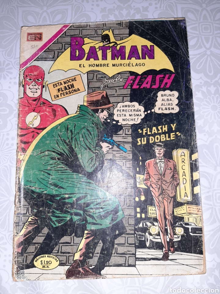 Tebeos: Batman n&deg; 510, Novaro 1969, Flash - Foto 1