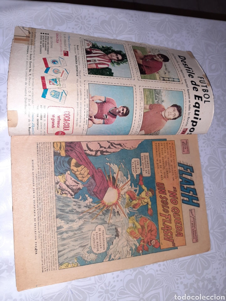 Tebeos: Batma n&deg; 458, Novaro 1968, Flash - Foto 3