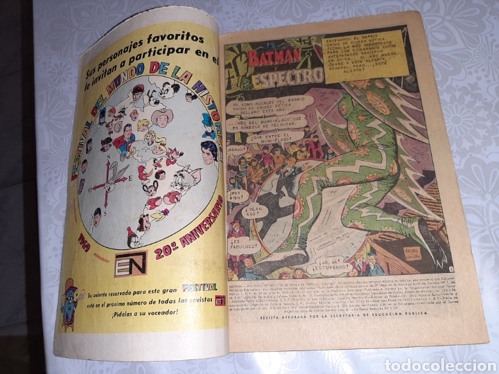 Tebeos: Batman n&deg; 467, Novaro 1969 - Foto 3