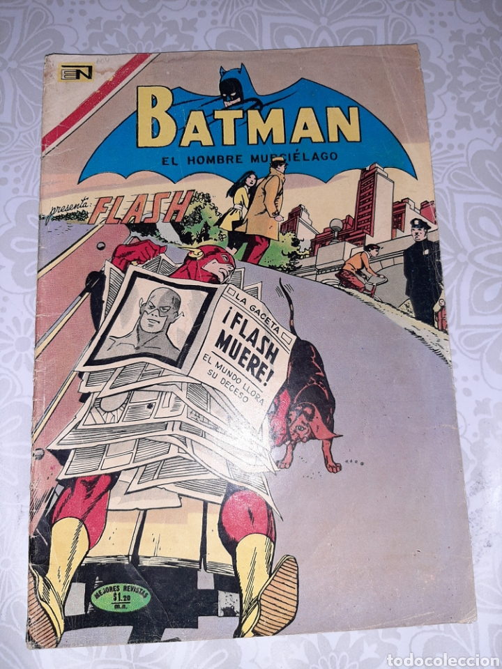 Tebeos: Batman n&deg; 604, Novaro 1971, Flash - Foto 1