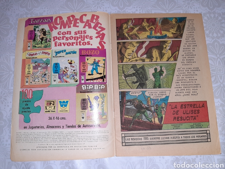 Tebeos: Batman n&deg; 614, Novaro 1972 - Foto 3
