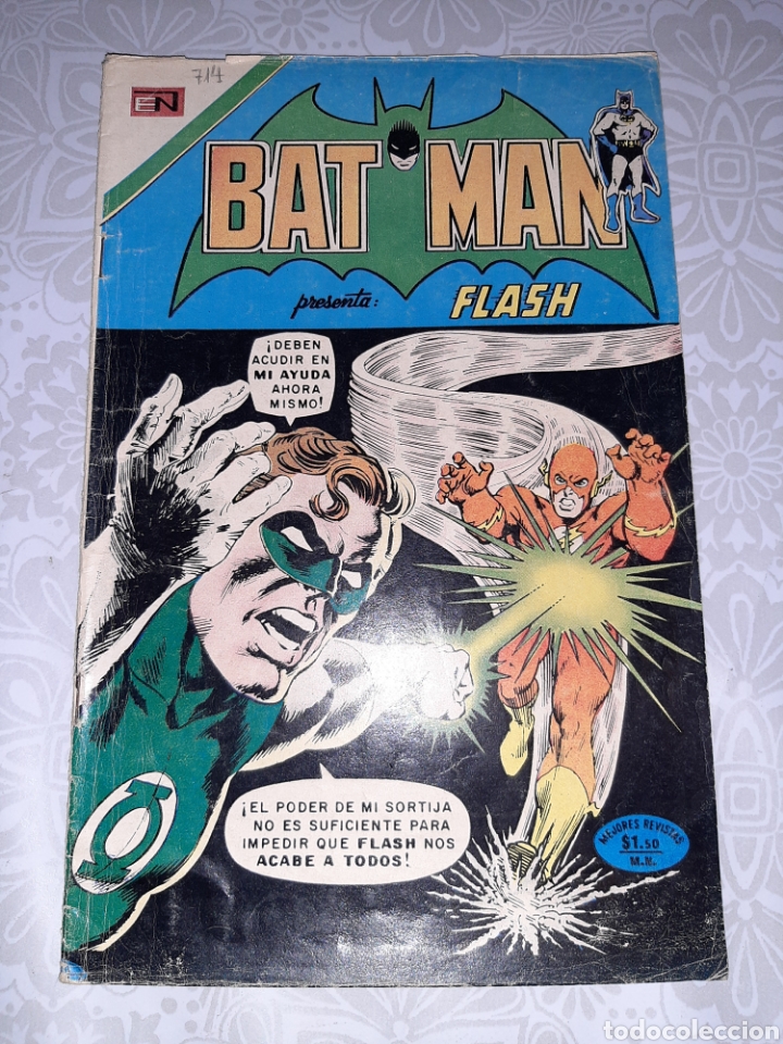 Tebeos: Batman n&deg; 714, Novaro 1973, Flash - Foto 1