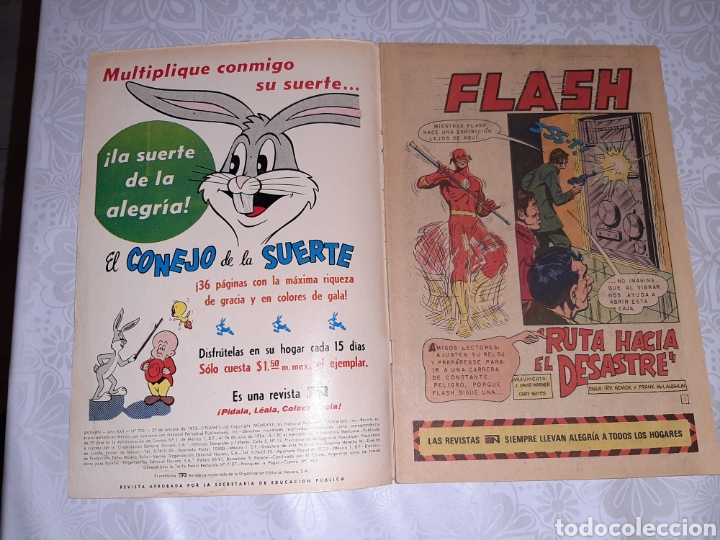 Tebeos: Batman n&deg; 705, Novaro 1973, Flash - Foto 3