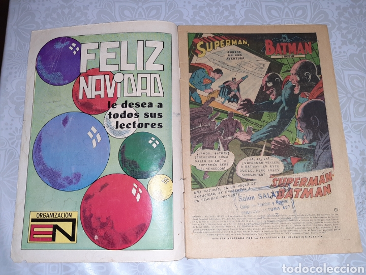 Tebeos: Batman n&deg; 508, Novaro 1969 - Foto 3