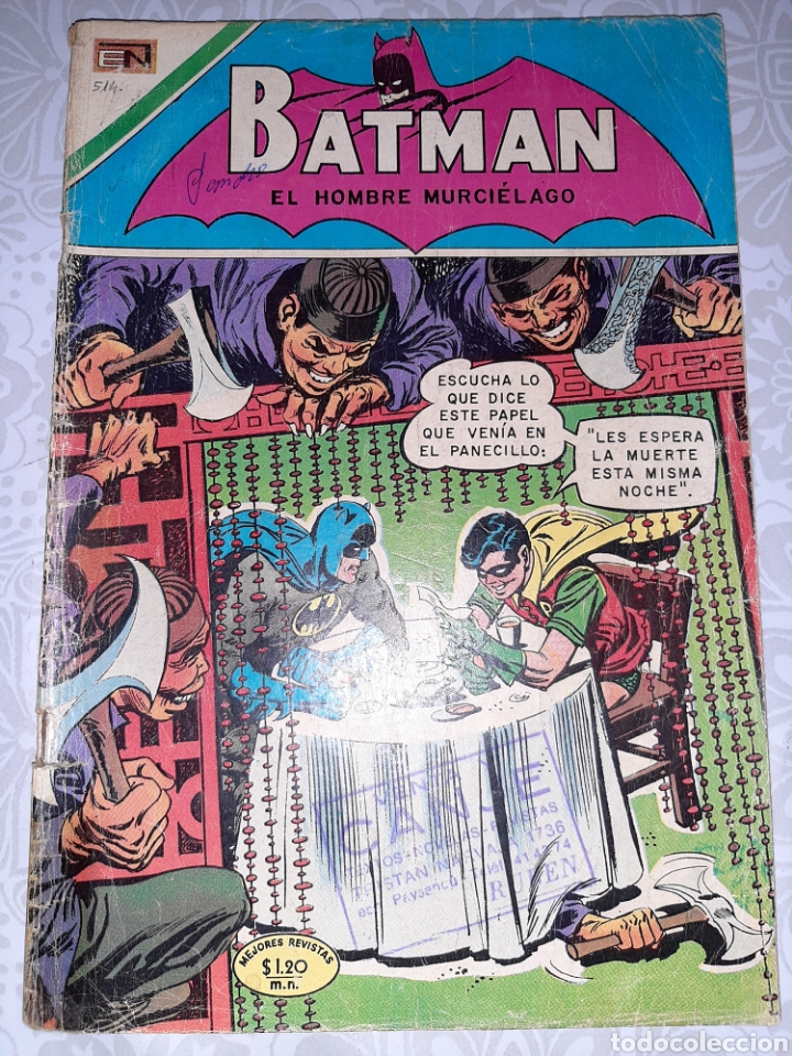 Tebeos: Batman n&deg; 514, Novaro 1970 - Foto 1