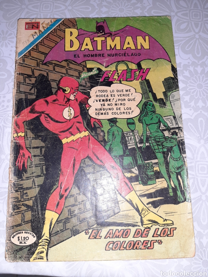 batman n° 533, novaro 1970, flash - Compra venta en todocoleccion
