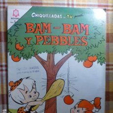 Tebeos: COMIC CHIQUILLADAS BAM-BAM Y PEBBLES Nº 172 1965 DE NOVARO